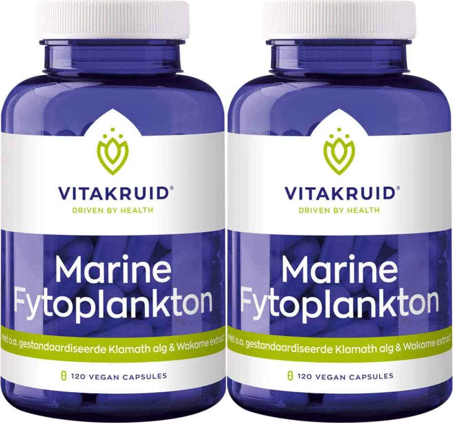 2x Vitakruid Marine Fytoplankton 120 vegancapsules