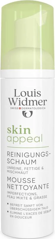 Louis Widmer Skinappeal Reinigende Mousse zonder parfum 150 ML
