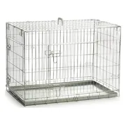 Beeztees - Hondenbench - 2 Deurs - Verzinkt - 89x60x66 cm