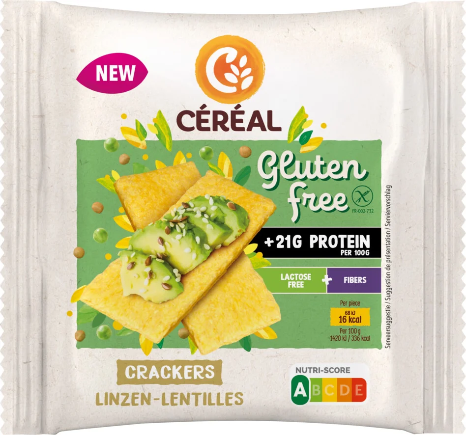 Cereal Gluten Free Crackers Linzen 100GR