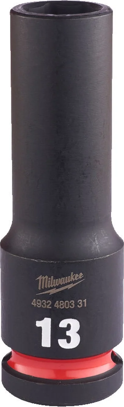 Milwaukee ShockWave™ Krachtdop 1/2" | lang | 13mm - 4932480331