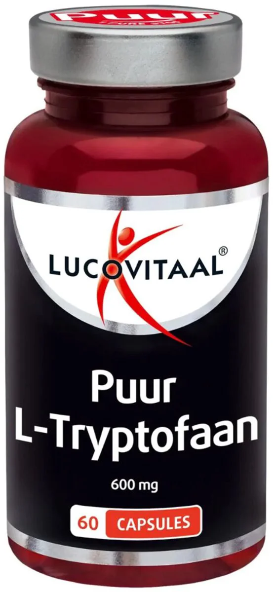 Lucovitaal L-Tryptofaan Puur 600mg 60 capsules