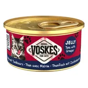 Voskes Kattenvoer Nat Tonijn met Tandbaars 85 gr