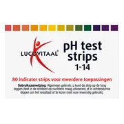3x Lucovitaal Zuur Base Ph Strips 80 stuks