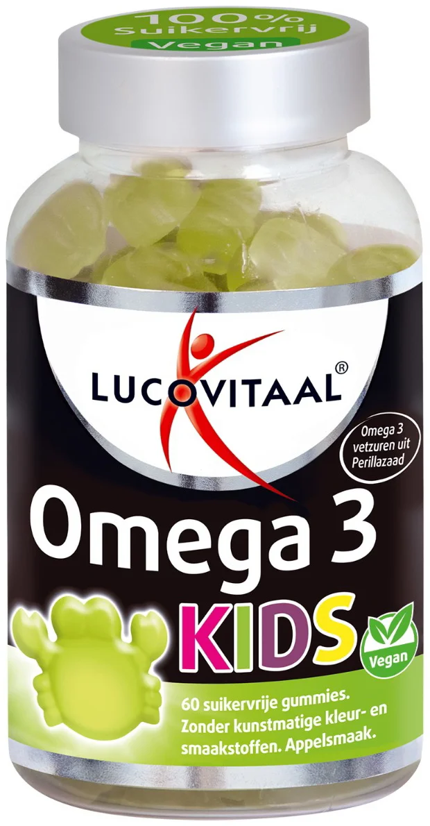 Lucovitaal Gummies Omega 3 Kids 60 Gummies
