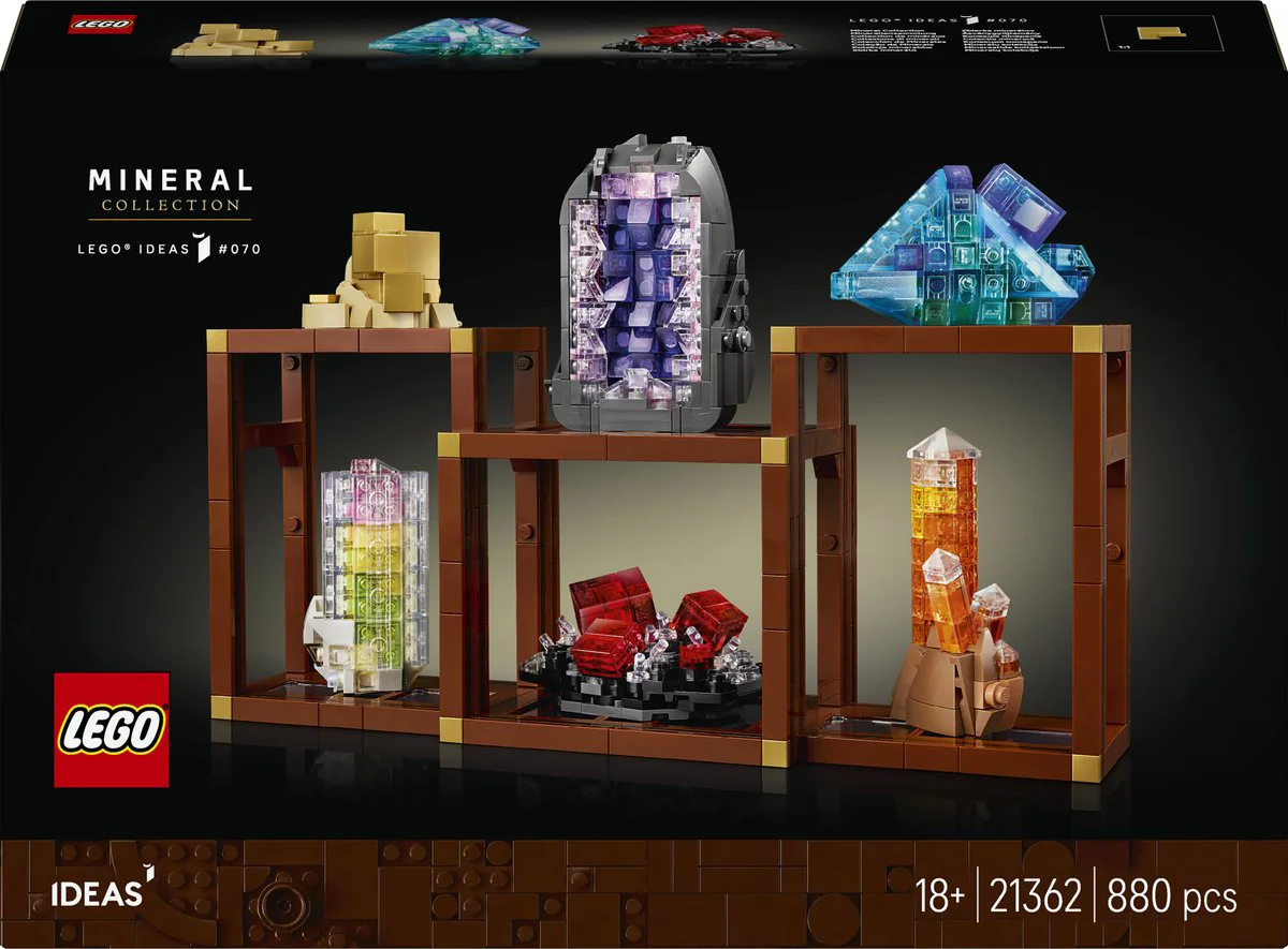 LEGO Ideas Mineralenverzameling 21362