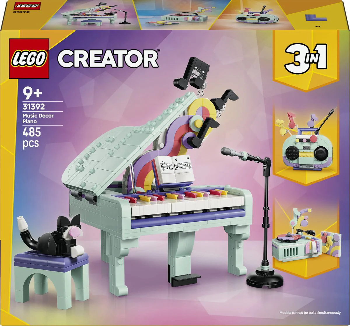 LEGO Creator Piano met kat 31392