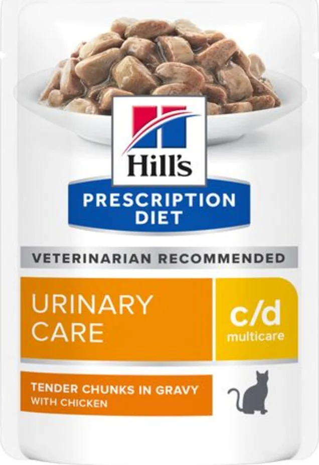 Hill's Prescription Diet c/d Multicare Urinary Care Kattenvoer Nat Kip 85 gr