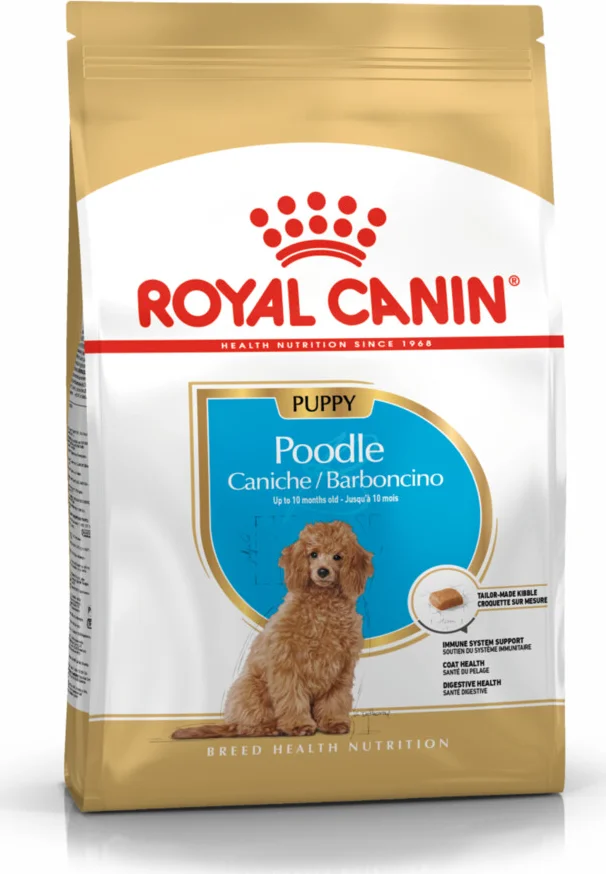 4x Royal Canin Poodle Puppy Hondenvoer 3 kg