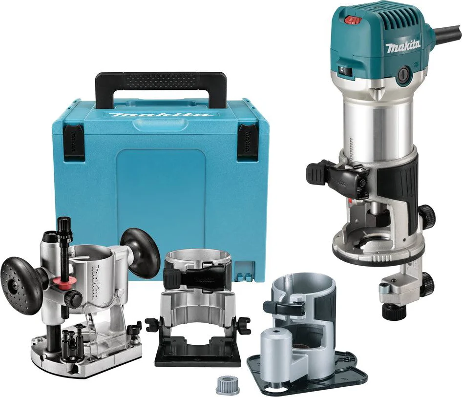 Makita RT0702CX3J Bovenfrees / kantenfrees 230V in Mbox