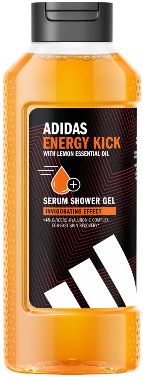 3x Adidas Shower Gel Active Skin & Mind Energy Kick M 400 ml