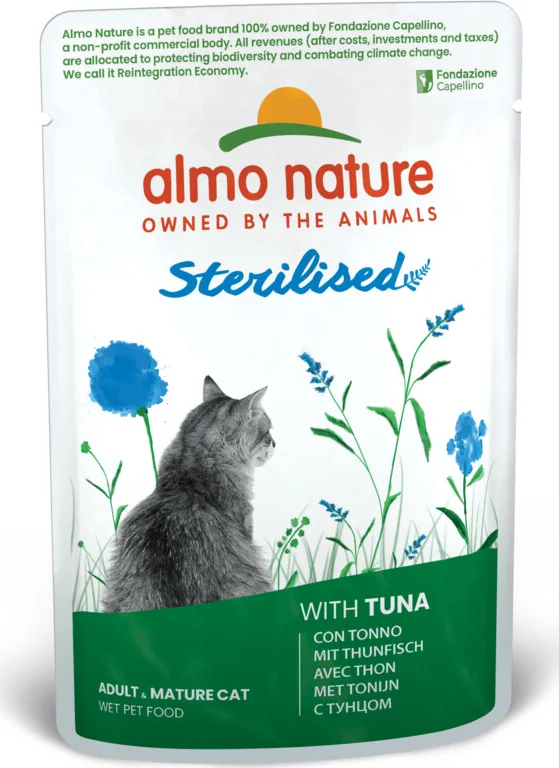 Almo Nature Kattenvoer Nat Sensitive Tonijn 70 gr