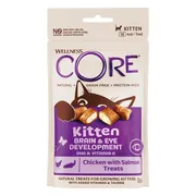 Wellness Core Kattensnack Kitten - Kip & Zalm 50 gr