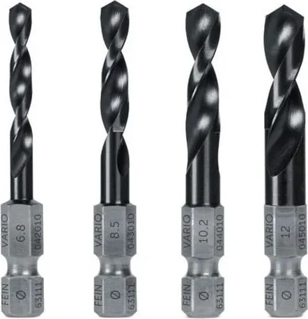 Fein VARIO spiraalboorset 4-delig - 63111050010