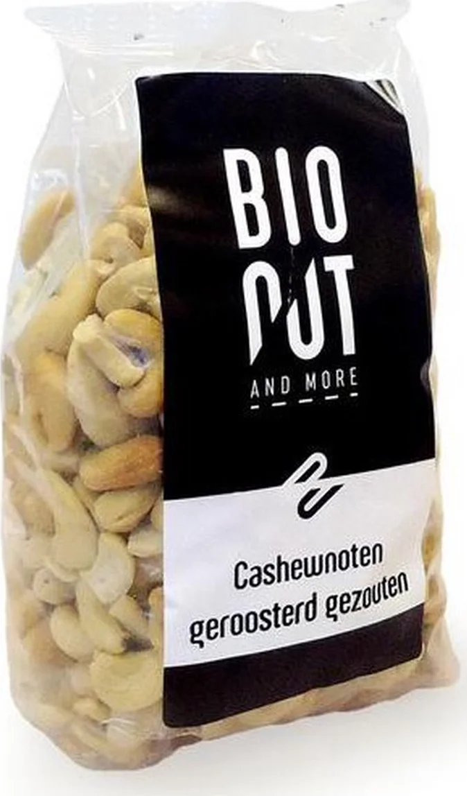 Bionut Biologische Cashewnoten Geroosterd 500GR