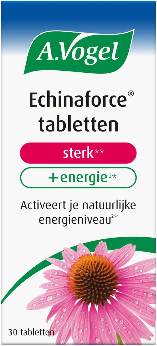 A.Vogel Echinaforce Sterk** + Energie* Tabletten 30ST
