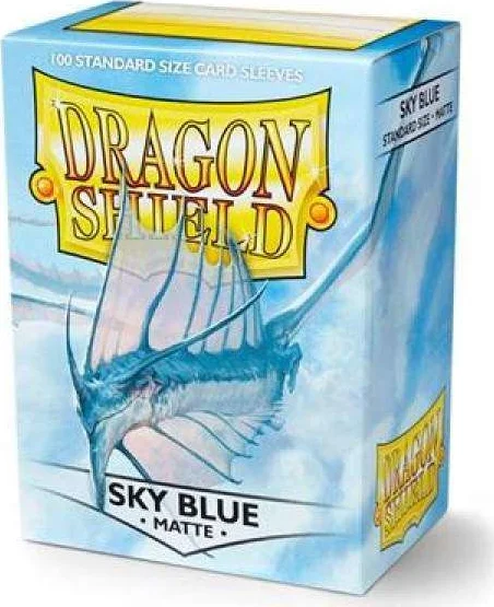 Dragon Shield Matte Sky Blue (100 Sleeves)