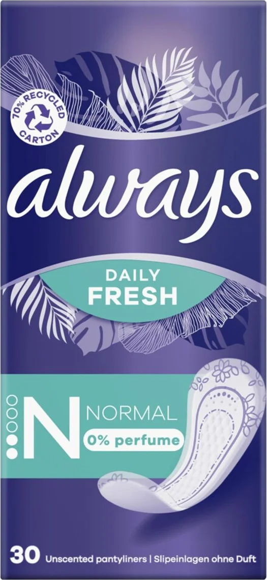 Always Daily Fresh Normal Inlegkruisjes 30ST