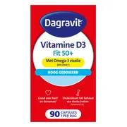 2x Dagravit Vitaal 50+ Vitamine D & Omega-3 Visolie 90 capsules