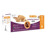IAMS Delights Land - Sea in Saus 48 x 85 gr