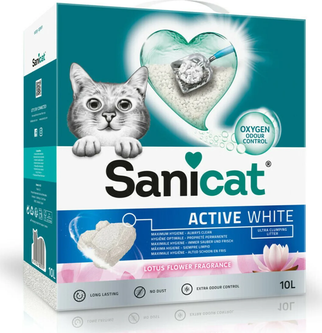 Sanicat Active Wit Lotusbloem 10 liter