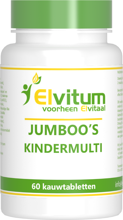 Elvitum Jumboo's Kindermulti Tabletten 60TB