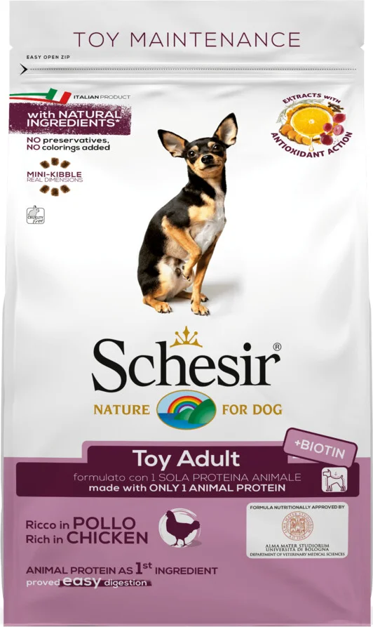 Schesir Hondenvoer Dry Toy Kip 2 kg