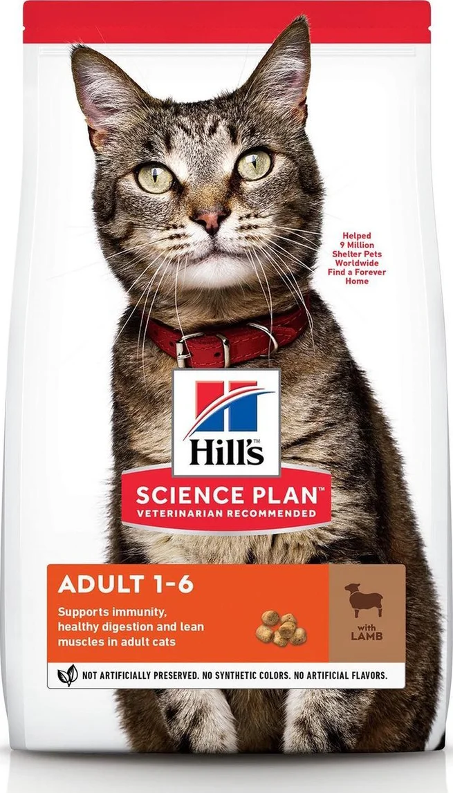 Hill's Science Plan Kattenvoer Adult Lam 1,5 kg