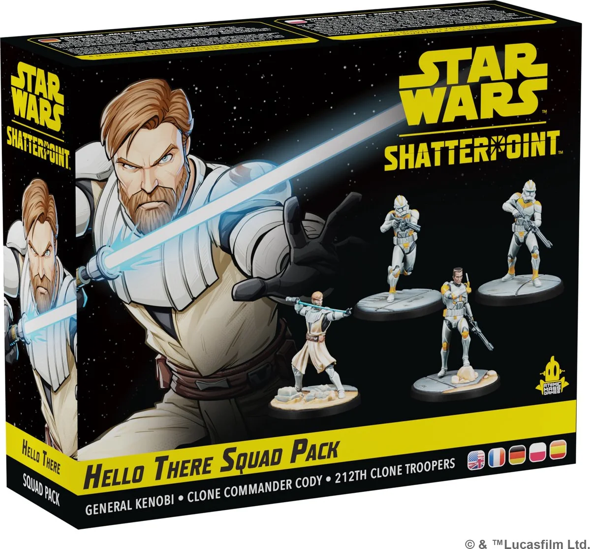 Star Wars Shatterpoint Hello There Squad Pack