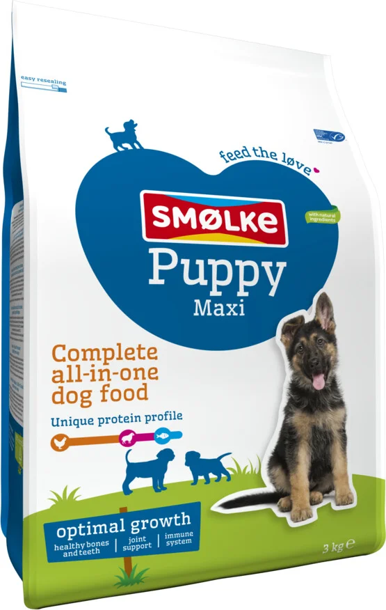 Smolke Hondenvoer Puppy Maxi 3 kg