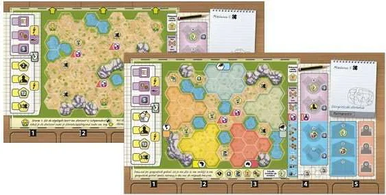 Ark Nova Dierentuinplattegrond Set 1