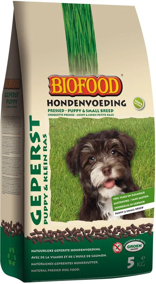 BF Petfood Hondenvoer Droog Puppy/Mini Geperst 5 kg