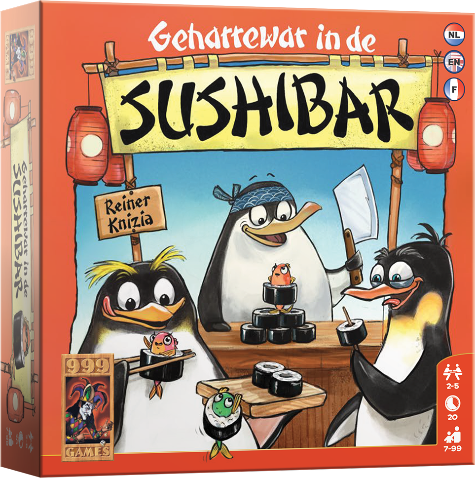 Geharrewar in de Sushibar