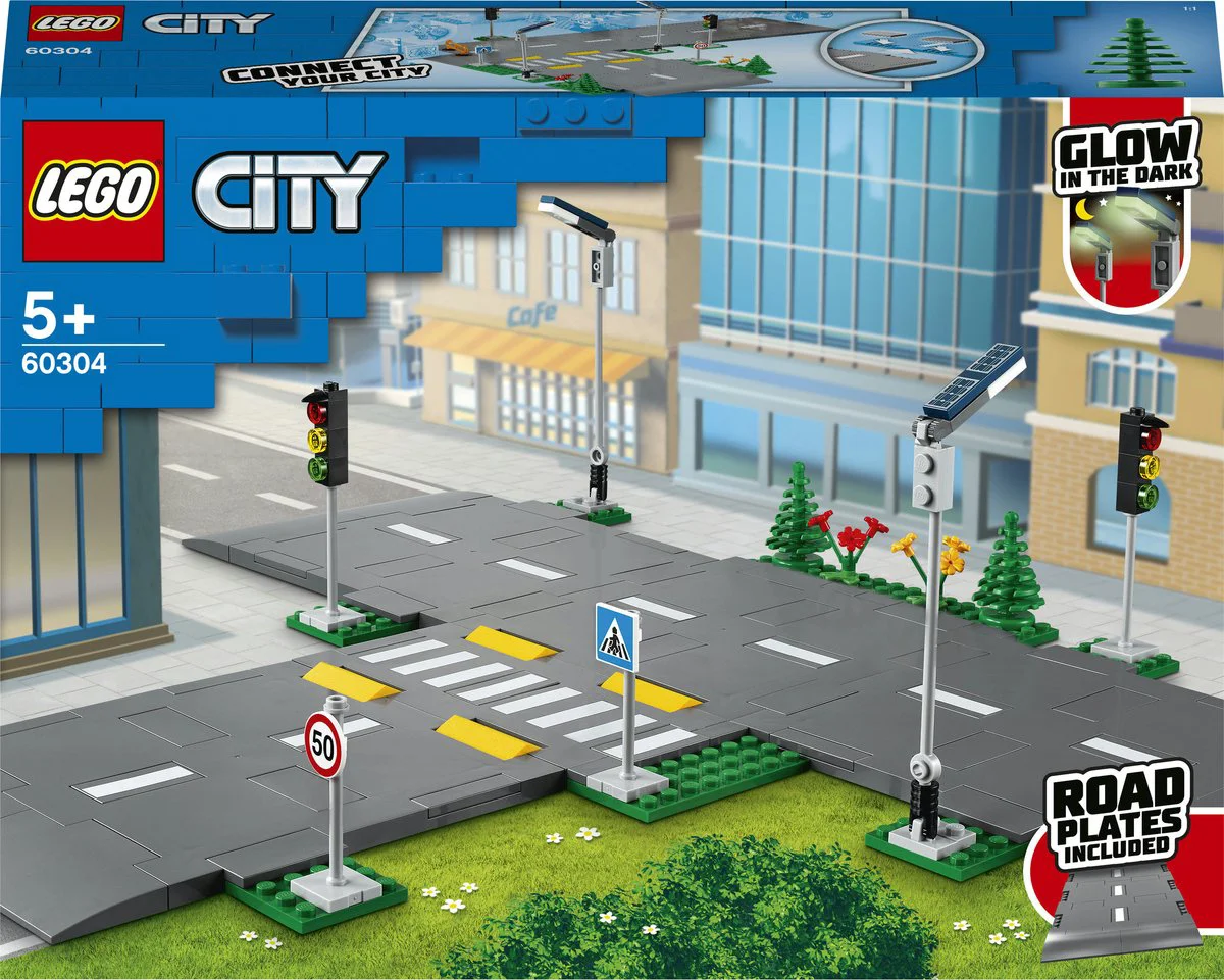 LEGO City Wegplaten 60304