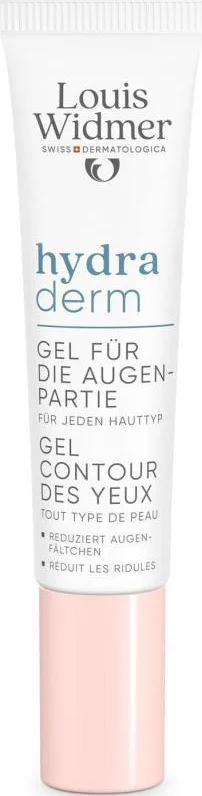 Louis Widmer Hydraderm Oogomtrekgel Ongeparfumeerd 15 ML