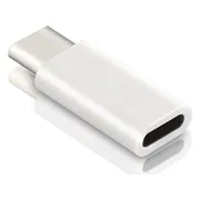 Lightning naar USB-C Adapter - Mini Converter - Zilver - Niet geschikt voor koptelefoon