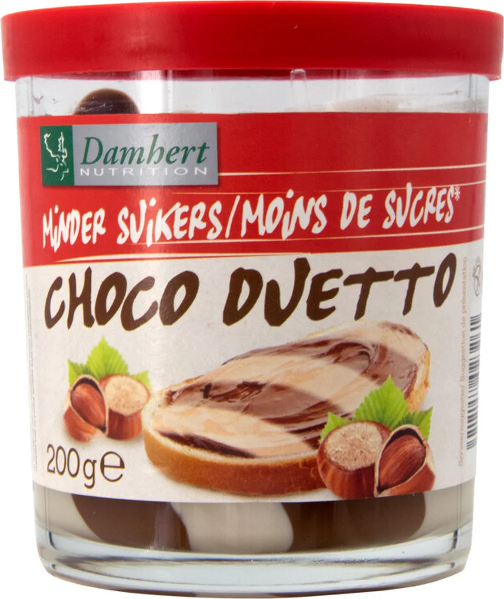 Damhert Minder Suikers Choco Duetto 200GR