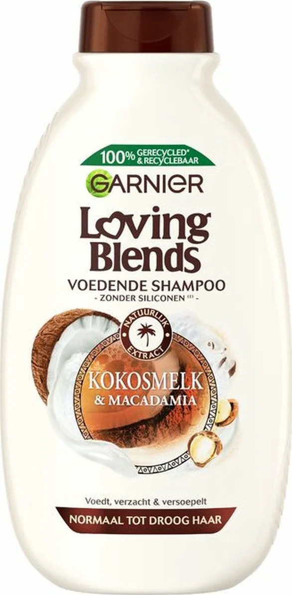 Garnier Loving Blends Kokosmelk en Macadamia Shampoo 300 ml