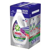 2x Ariel Vloeibaar Wasmiddel Gekleurd 55 Wasbeurten 2,75 liter