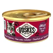 Voskes Kattenvoer Nat Tonijn met Pijlinktvis 85 gr