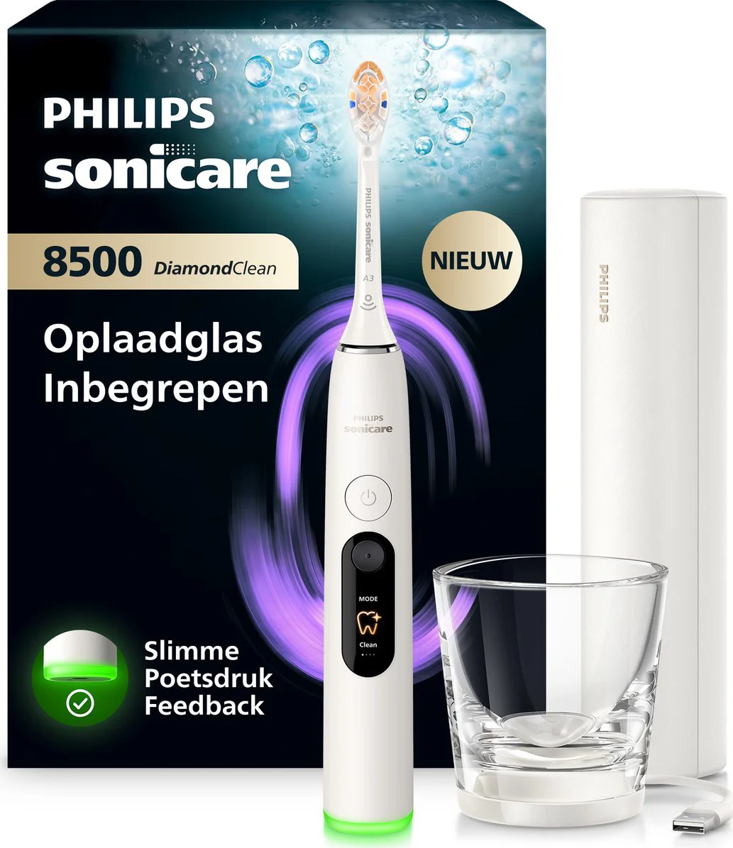 Philips Sonicare Series 8500 HX8513/11 Wit