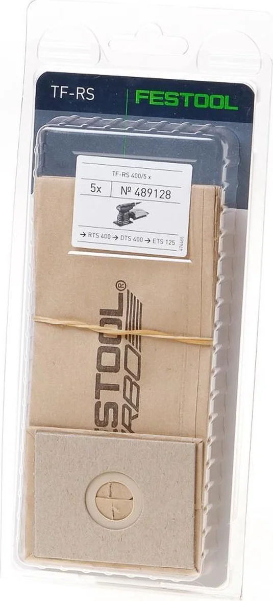 Festool TF-RS 400/5 Turbofilter Stofzak VE=5 - 489128