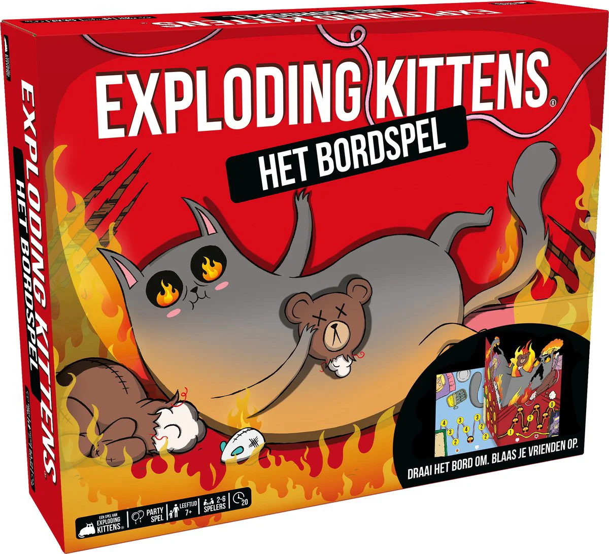 Exploding Kittens Het Bordspel