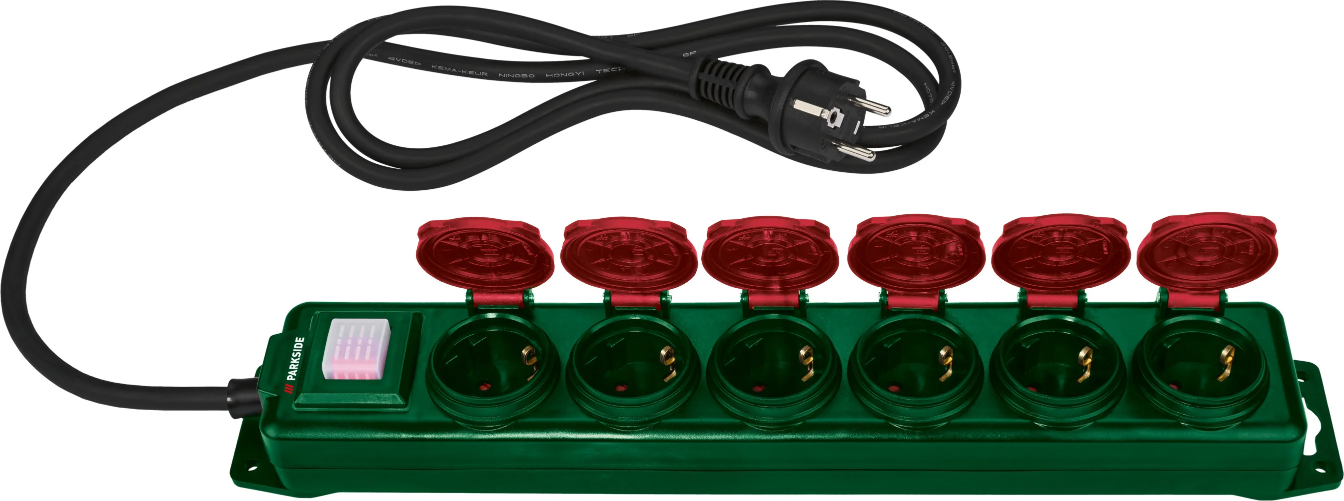 PARKSIDE Stekkerdoos IP44 (1x6-voudig)