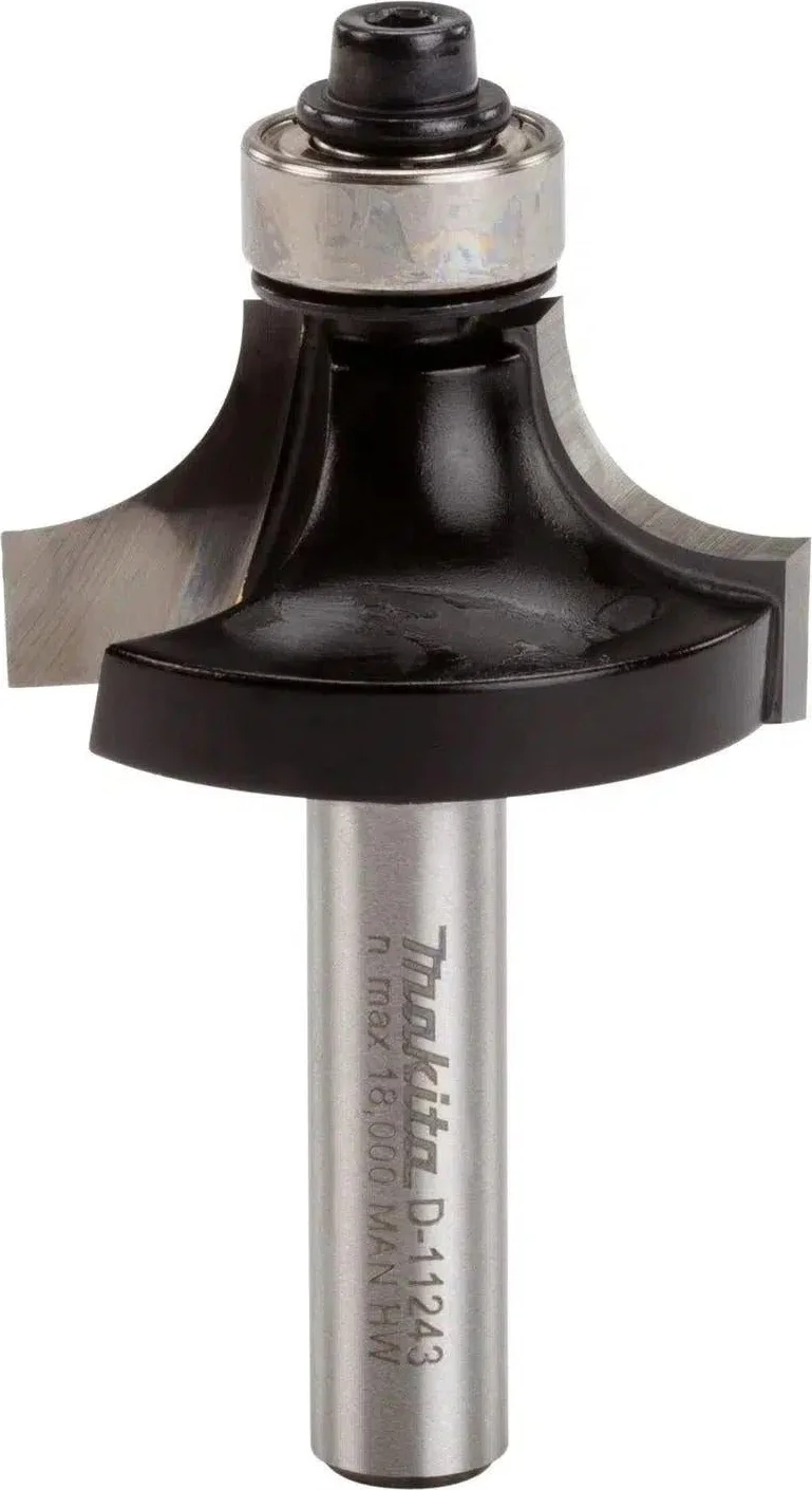 Makita D-11243 Freesbit Afrondfrees + lager S 8mm 31,75x15,88mm R9,53
