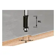 Festool HW S8 D12,7/NL25 Freesbit Kantenfrees S 8mm 12,7x25mm - 491027