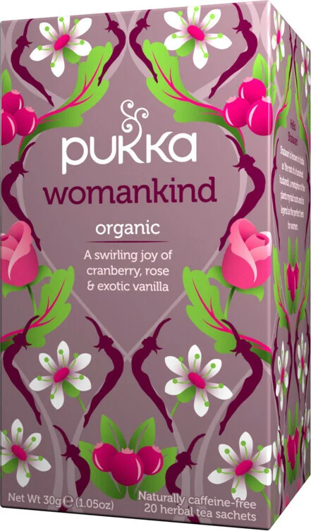 4x Pukka Biologische Thee Womankind 20 stuks