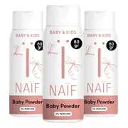 3x Naif Baby & Kids Babypoeder 80 gr