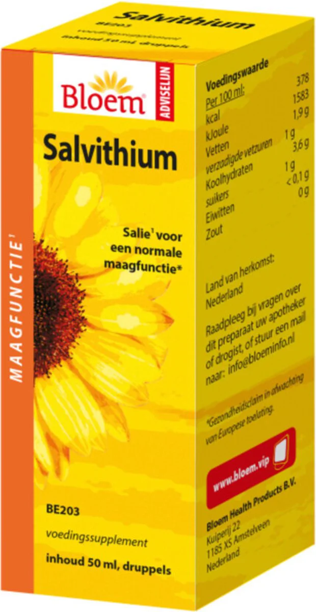 Bloem Salvithium Druppels 50ML