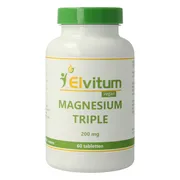 Elvitum Magnesium Triple 200mg Tabletten 60TB